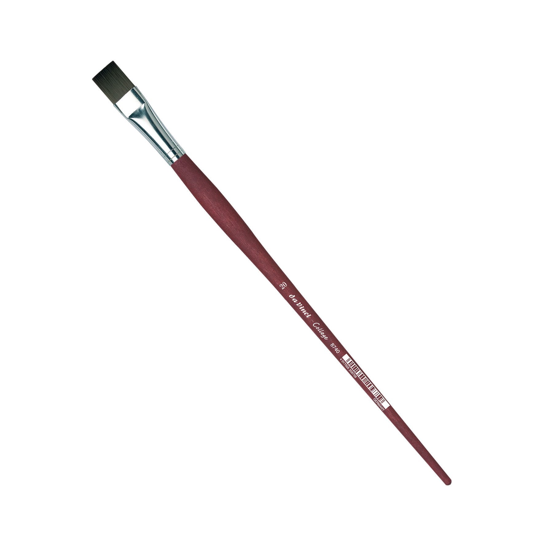 COLLEGE Student Brush, Synthetic, Acrylic & Oil, Flat, Series 8740, Size 20