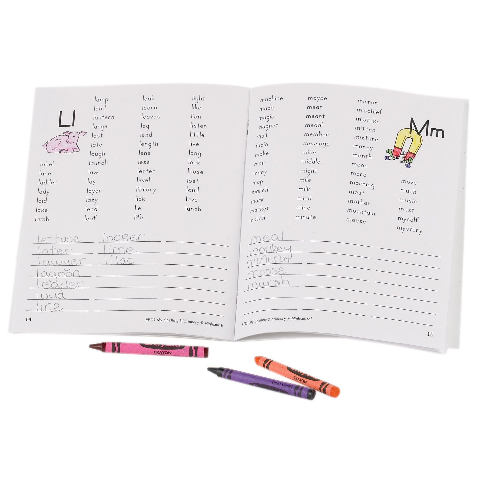 My Own Books™: My Spelling Dictionary, 10-Pack
