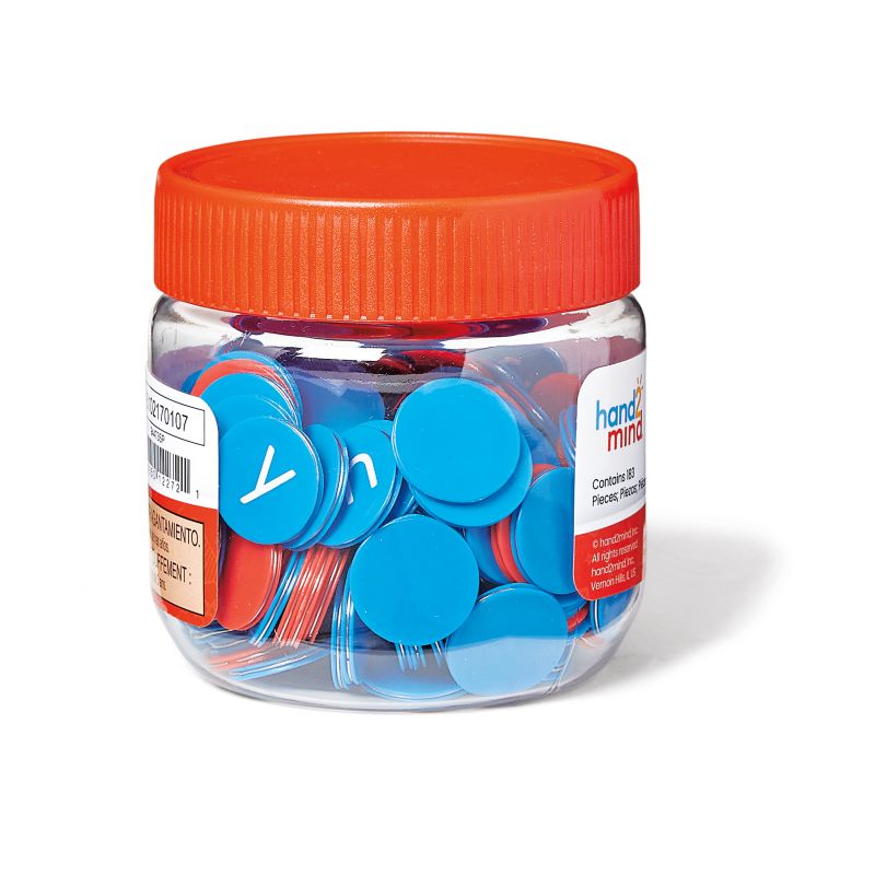 Spanish Lowercase Alphabet Chips