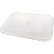 Small Clear Plastic Storage Bin Lid