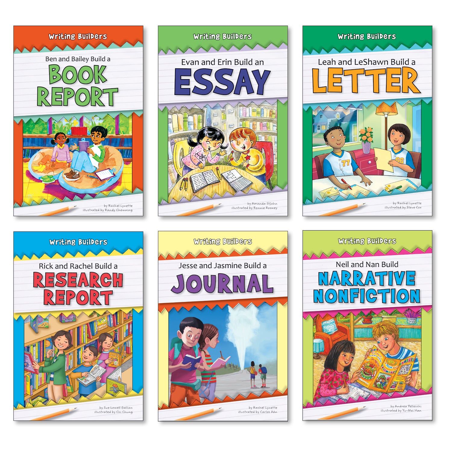Writing Builders, Set of 11