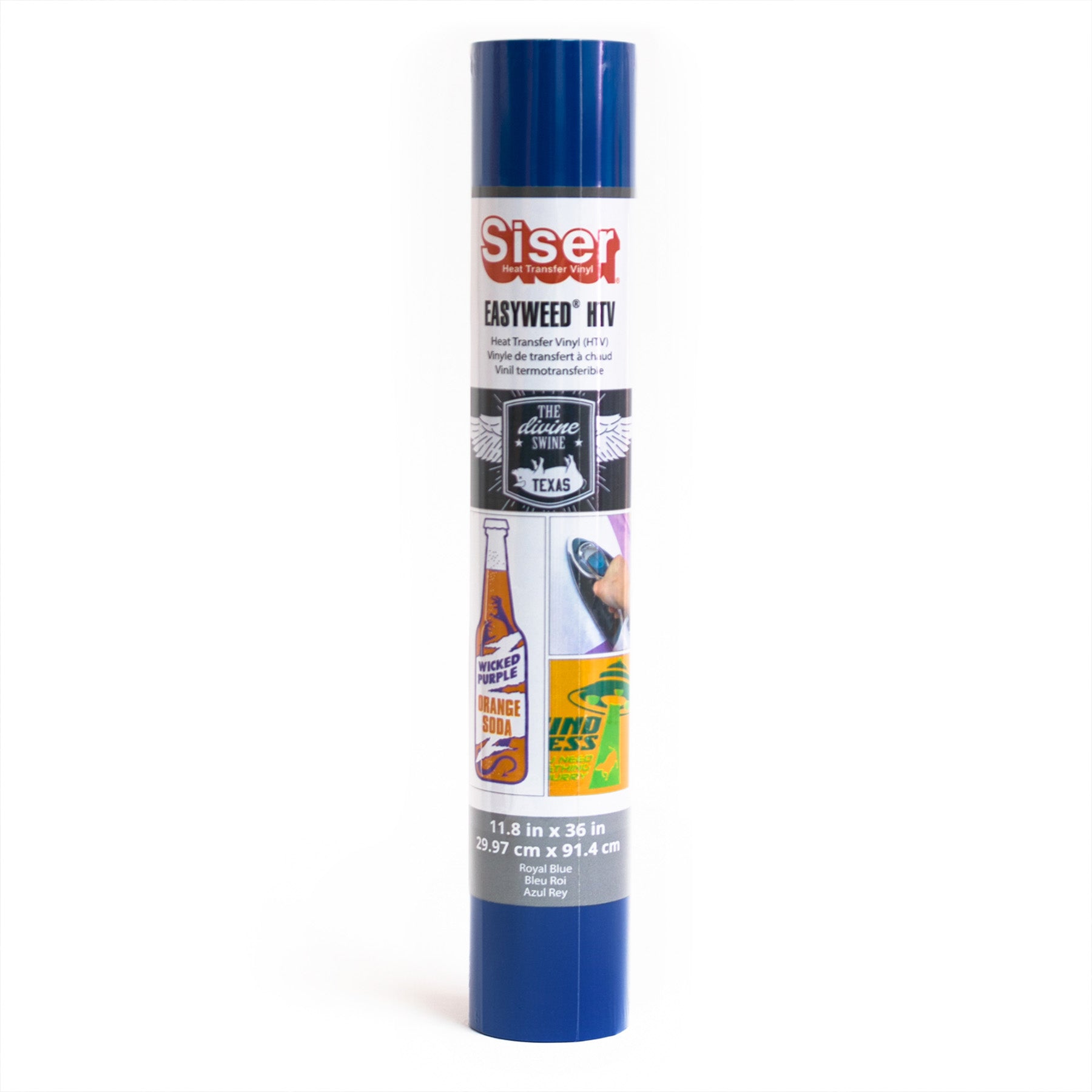 Easyweed HTV Heat Transfer Vinyl, 36", Royal Blue