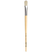 TOP-ACRYL White Brush, Synthetic, Acrylic & Oil, Filbert, Series 7482, Size 20