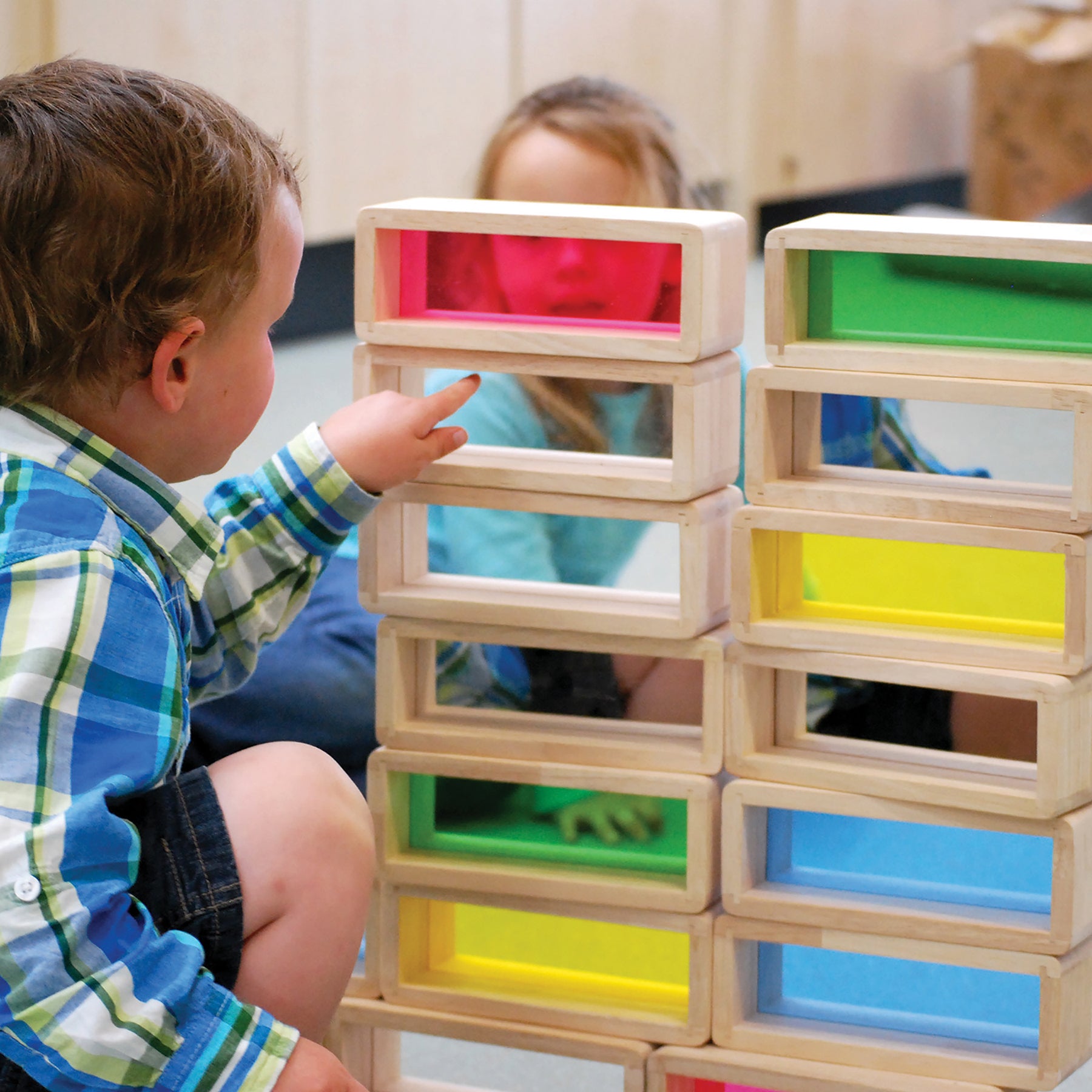 Rainbow Bricks, Set of 36