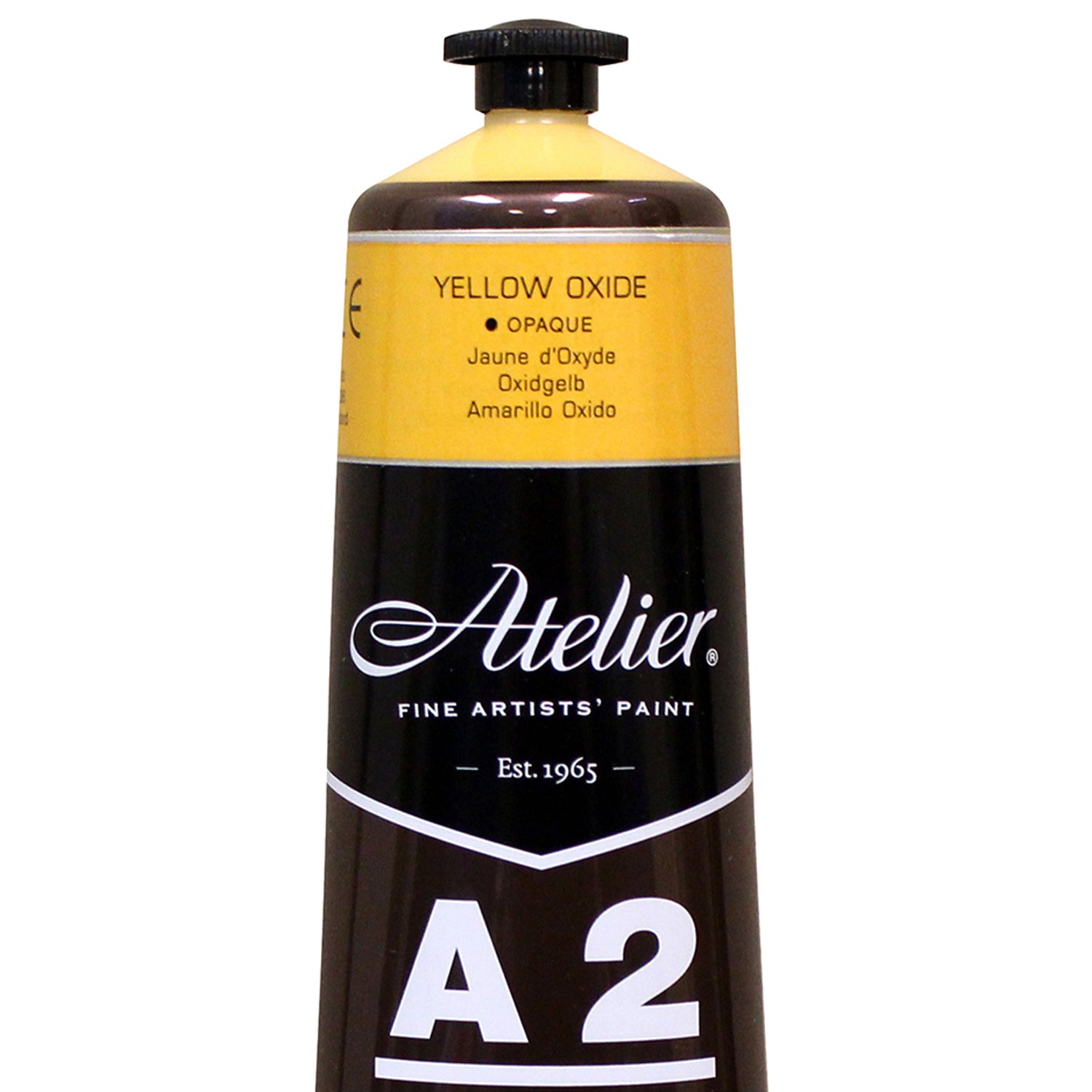 A2 Heavy Body Lightfast Artist Acrylic, 4 oz., Yellow Oxide