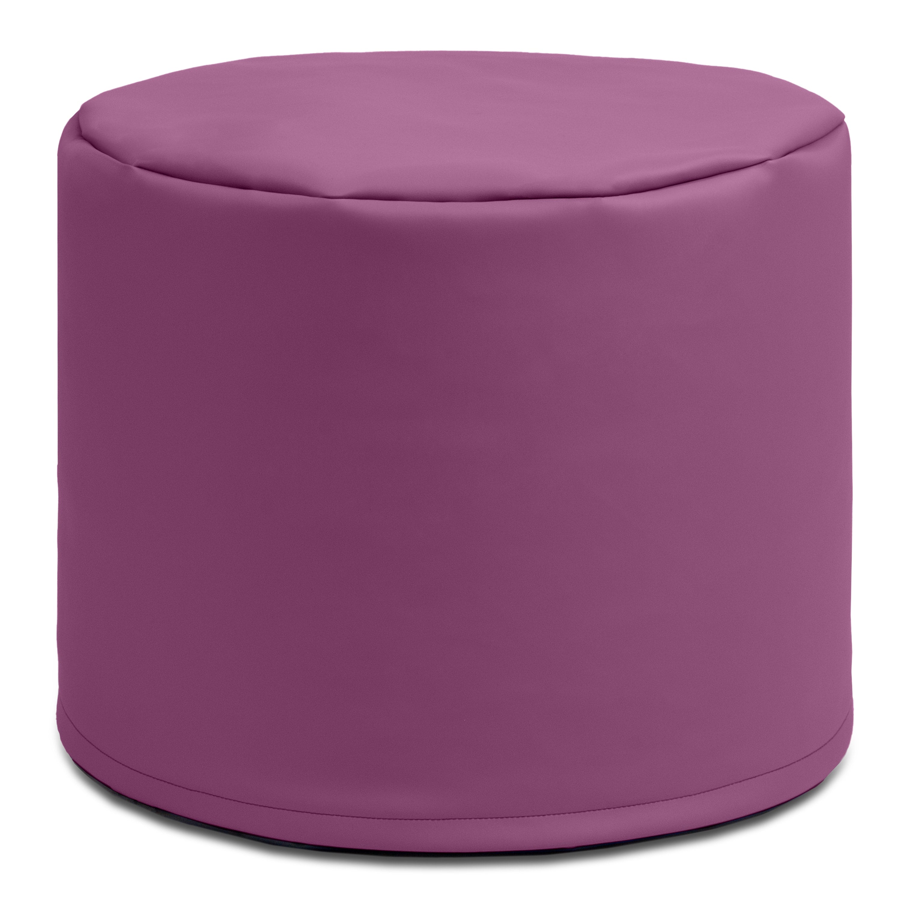 Jaxx Mallo Modular Pouf Classroom Bean Bag Seat, Premium Vinyl - Purple