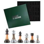 Metal & Acrylic Chess Pieces, 3.5 inch king