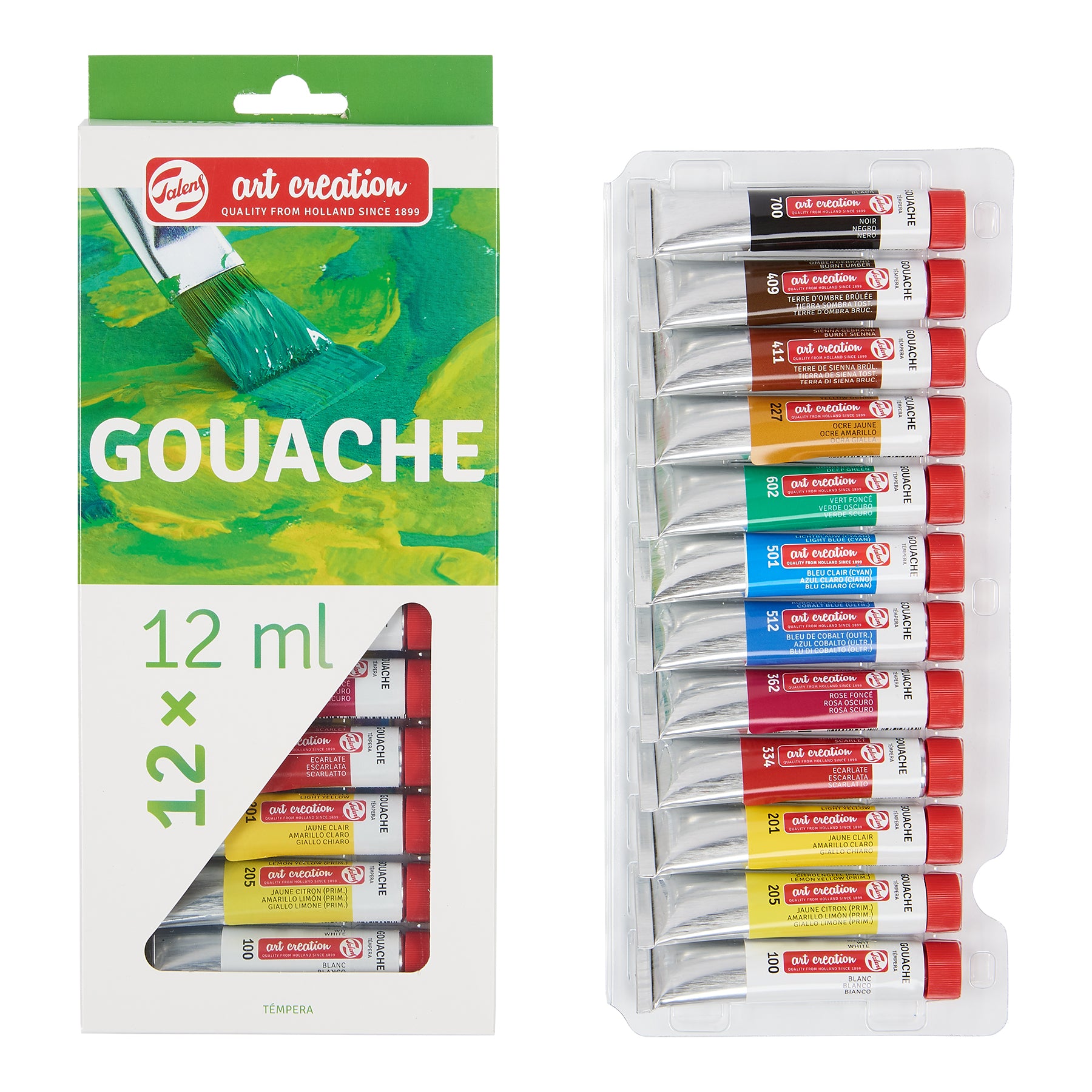 Gouache Set, 12 x 12mL