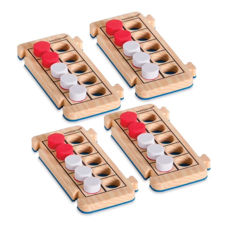10-Frames, Rekenrod, Foam, Set/4