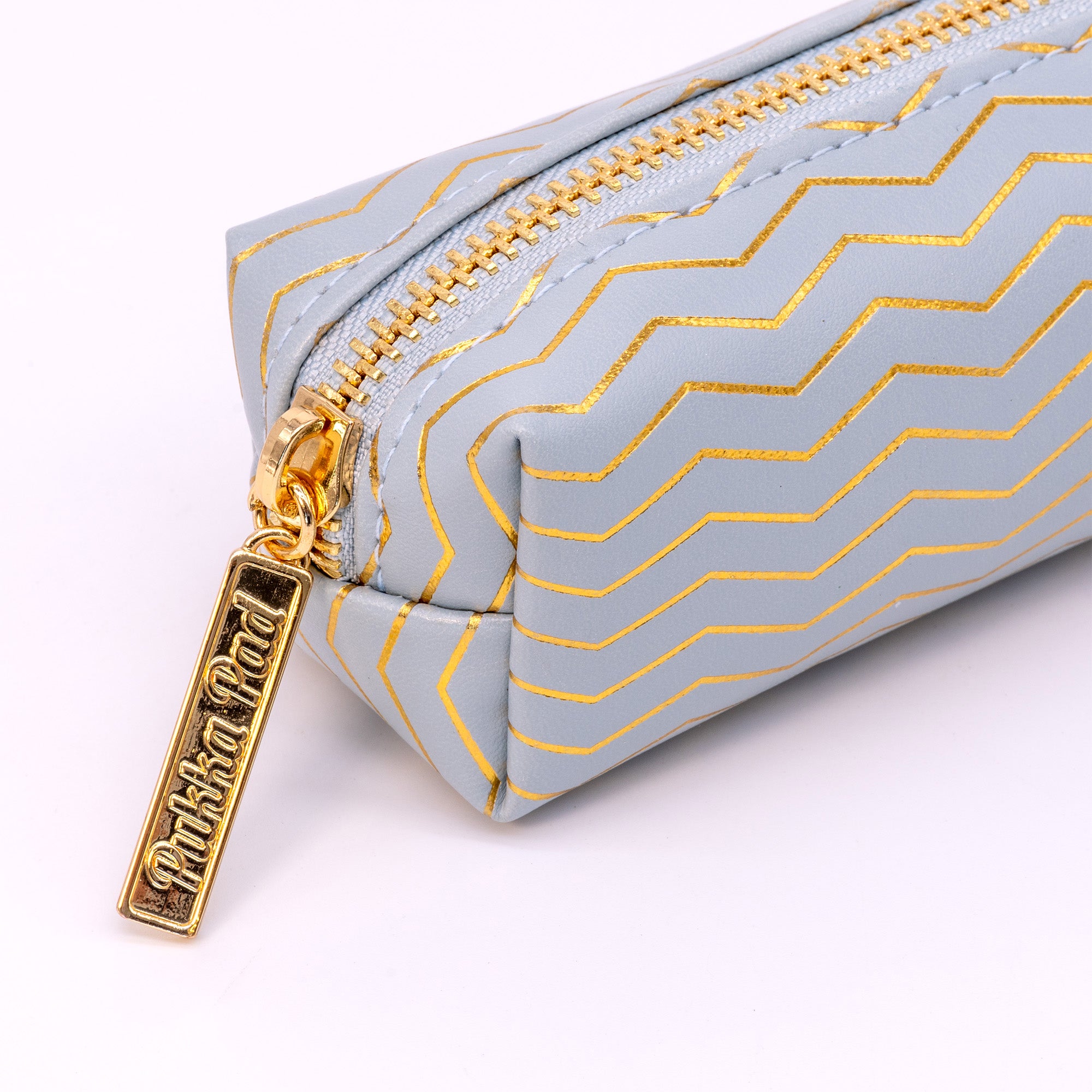 Pencil Case, Haze, Blue