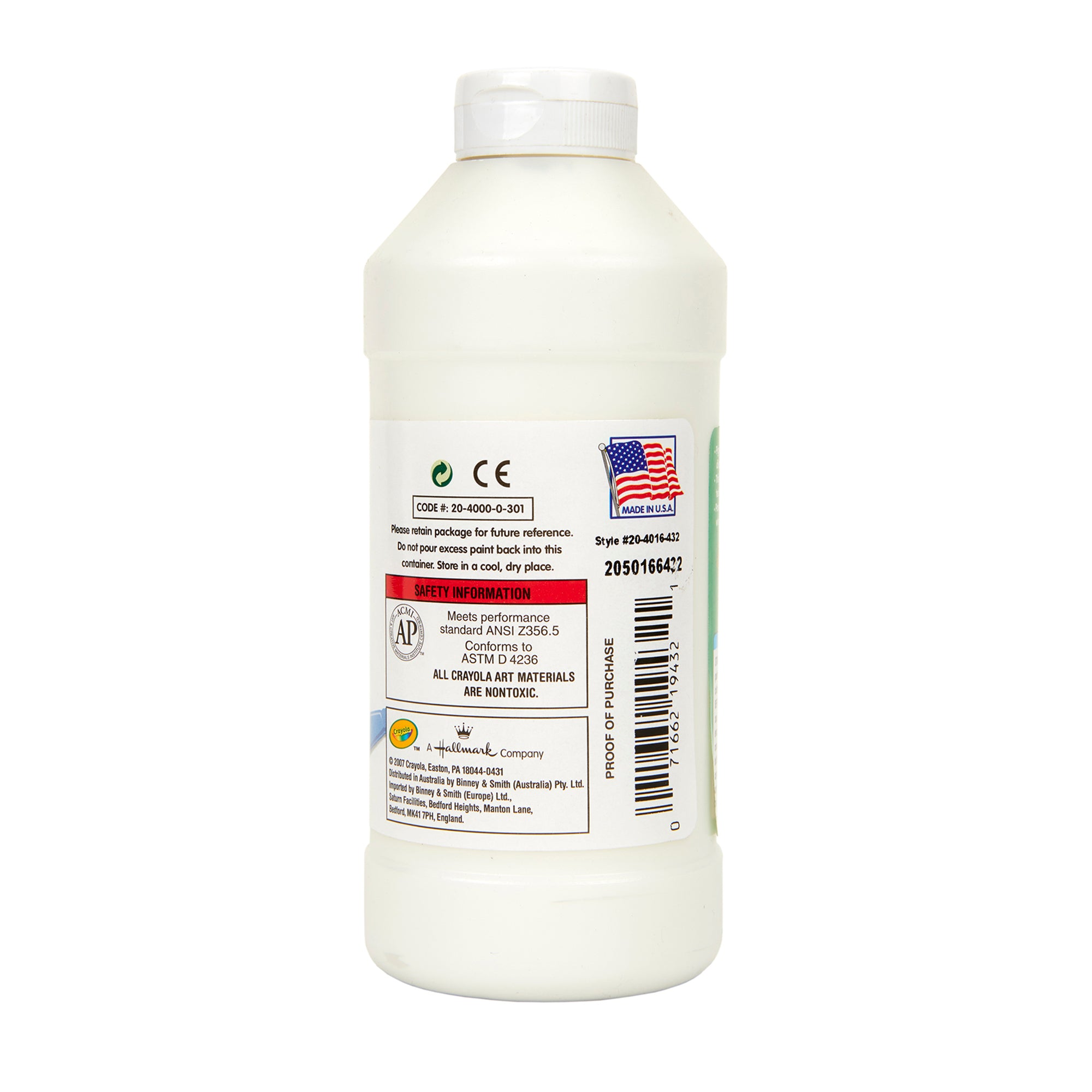 Portfolio Series Acrylic Paint, 16 oz., White
