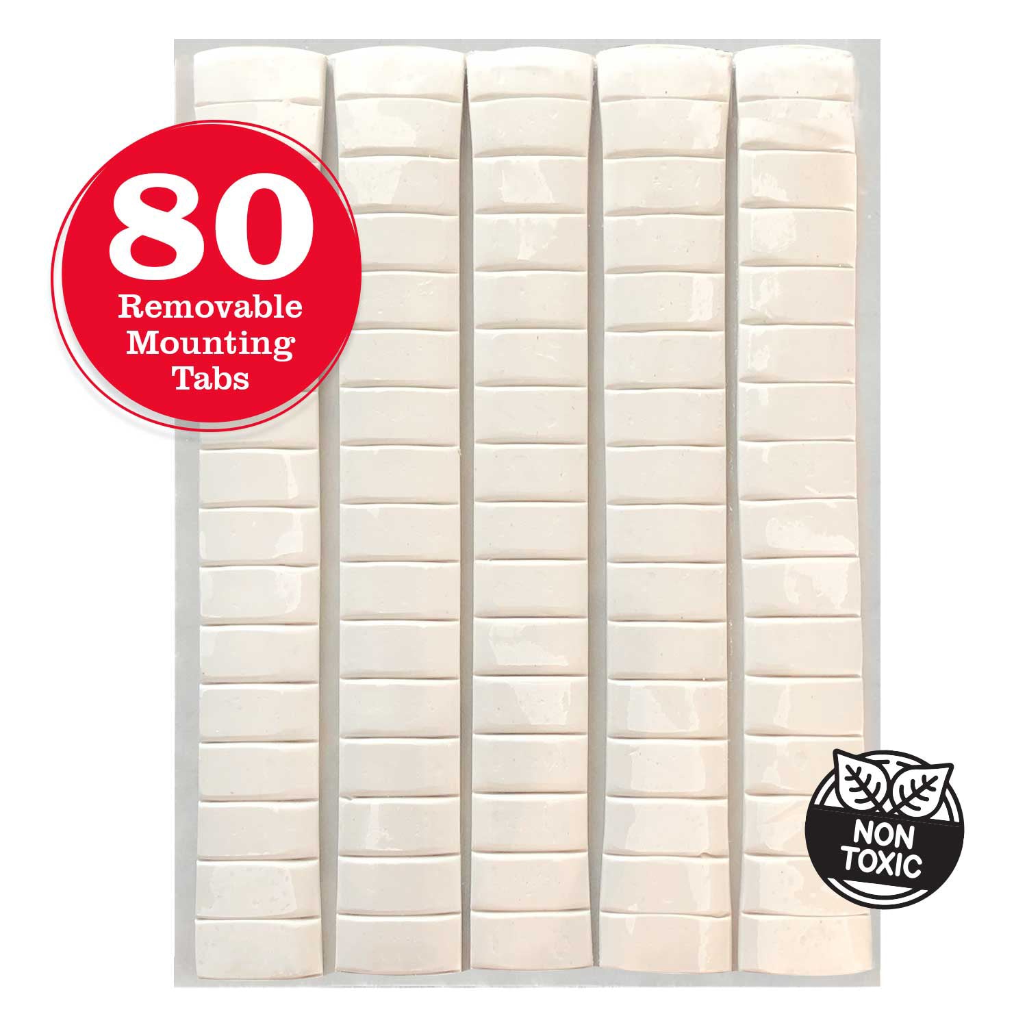 StikkiTack, 80 Tabs, 2 oz., White