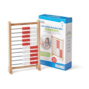 Rekenrek, Mini, 100-Bead, Wood