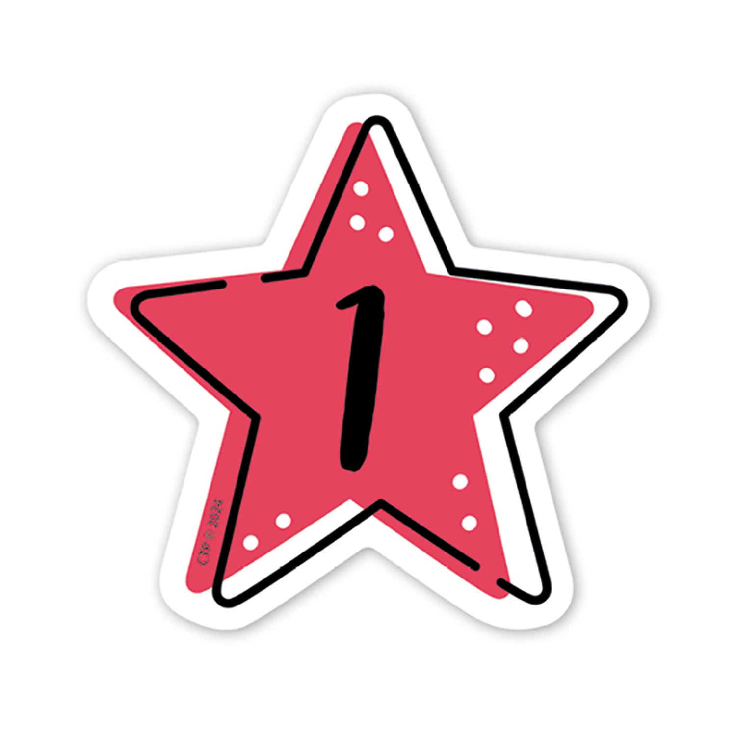 Star Bright Calendar Days Top Classroom Decorating Accents, Pack of 35
