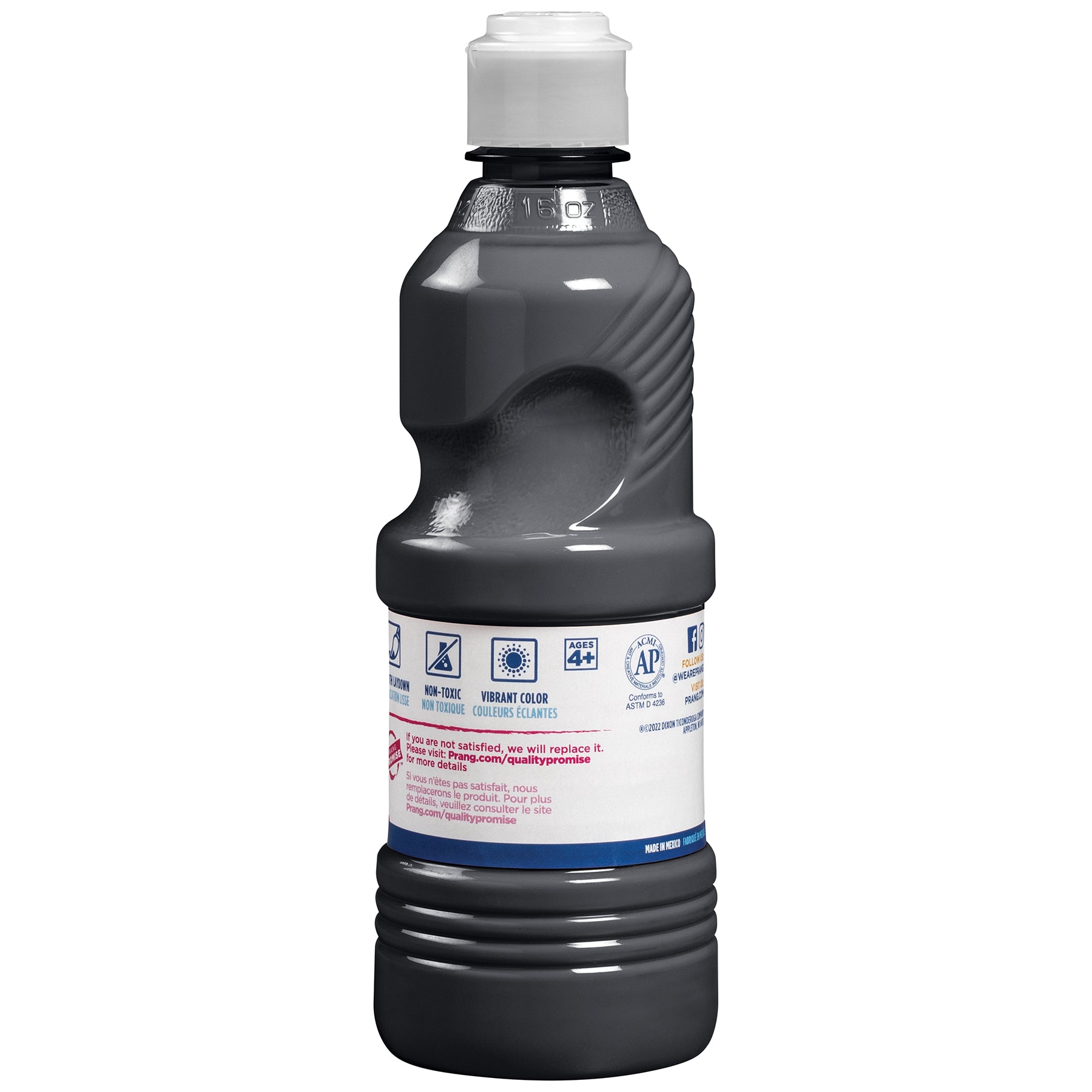 Ready-to-Use Tempera Paint, Black, 16 oz