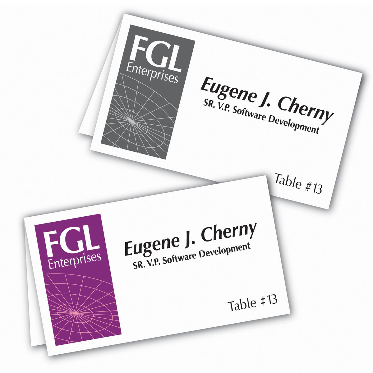 160 PRINTABLE TENT CARDS 2X3.5
