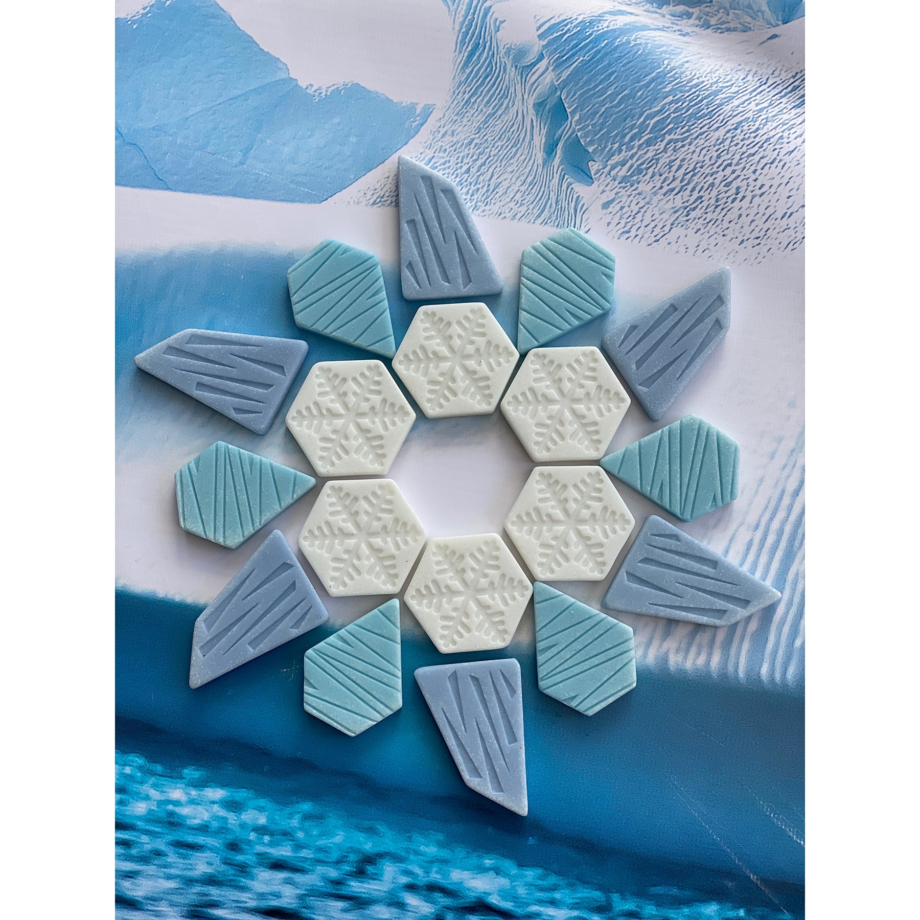 Scenery Stones – Polar Play, Set of 18