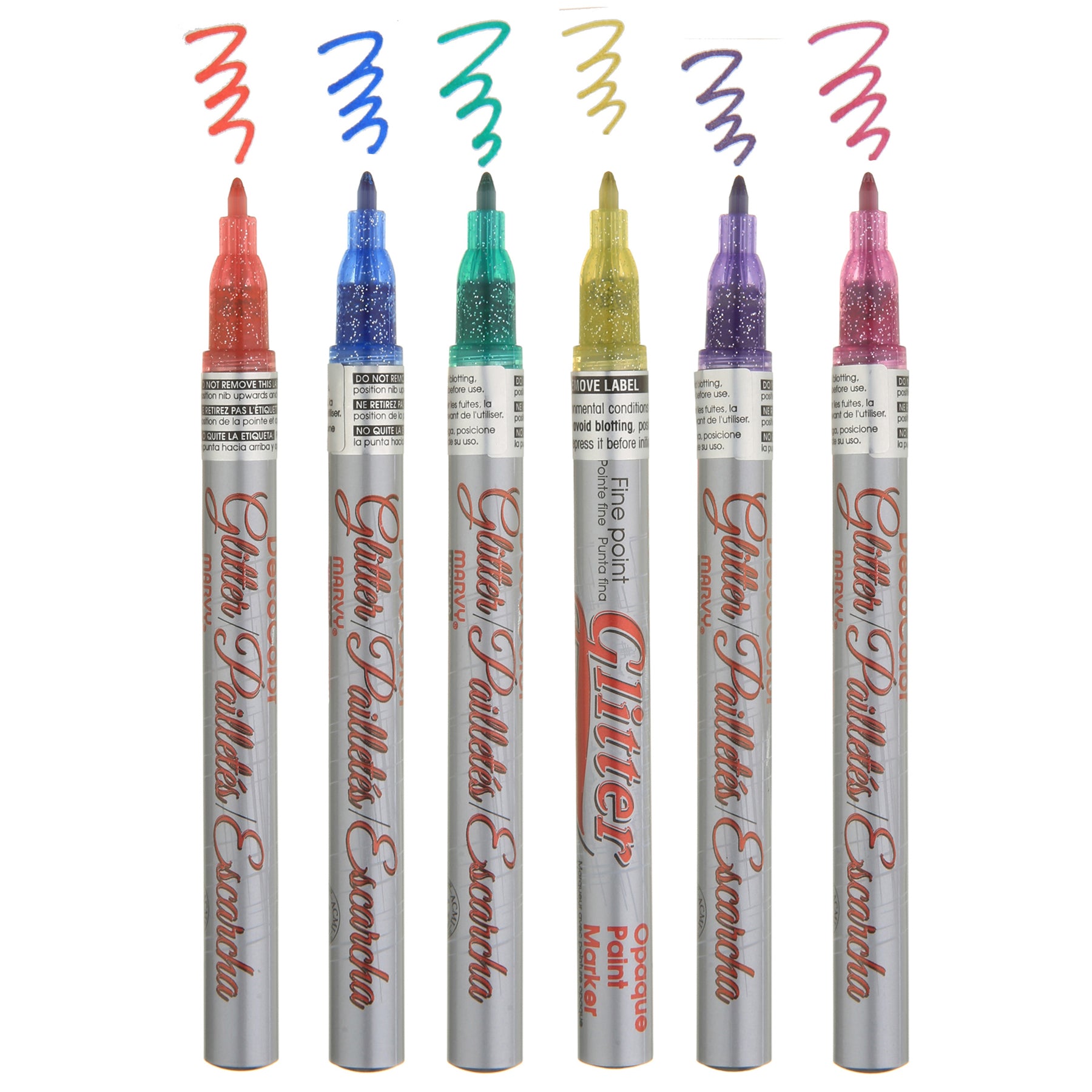 160-6A GLITTER DECOCOLOR SET '3T'