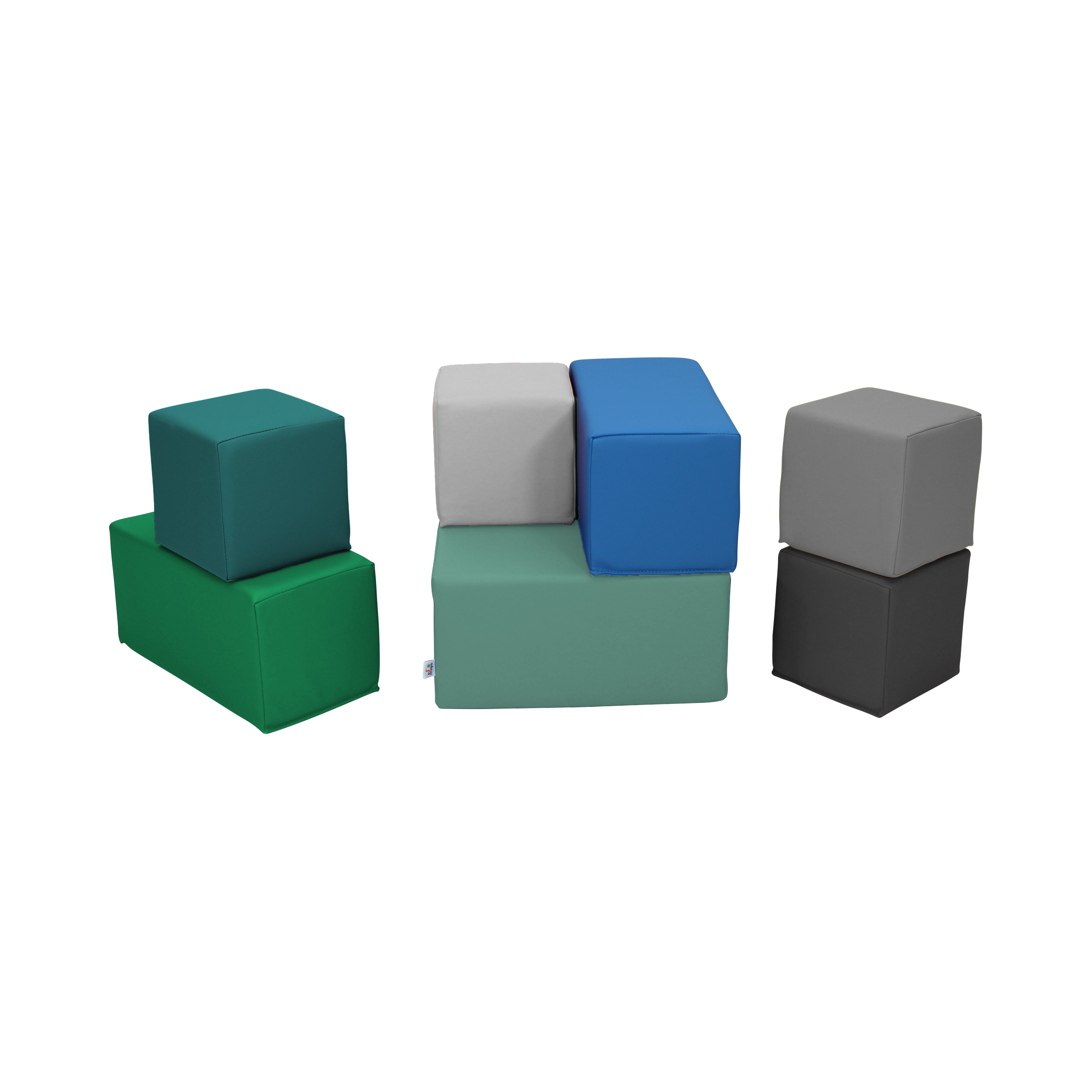SoftScape Block Set, 7-Piece - Contemporary