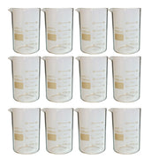 Beaker, Griffin, Borosilicate Glass, 100ml, Dual Graduated, Pack of 12