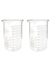 Beaker, Griffin, Borosilicate Glass, 2000ml, Dual Graduated, Pack of 2