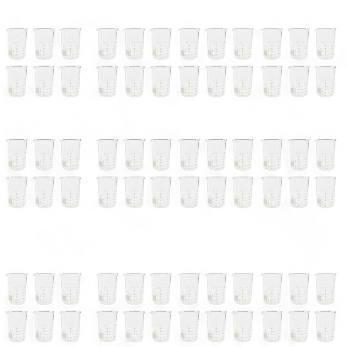 Beaker, Griffin, Borosilicate Glass, 400ml, Dual Graduated, Case of 72