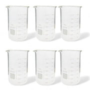 Beaker, Griffin, Borosilicate Glass, 4000ml, Dual Graduated, Case of 6