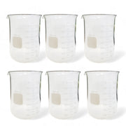 Beaker, Griffin, Borosilicate Glass,800ml, Dual Graduated, Pack of 6