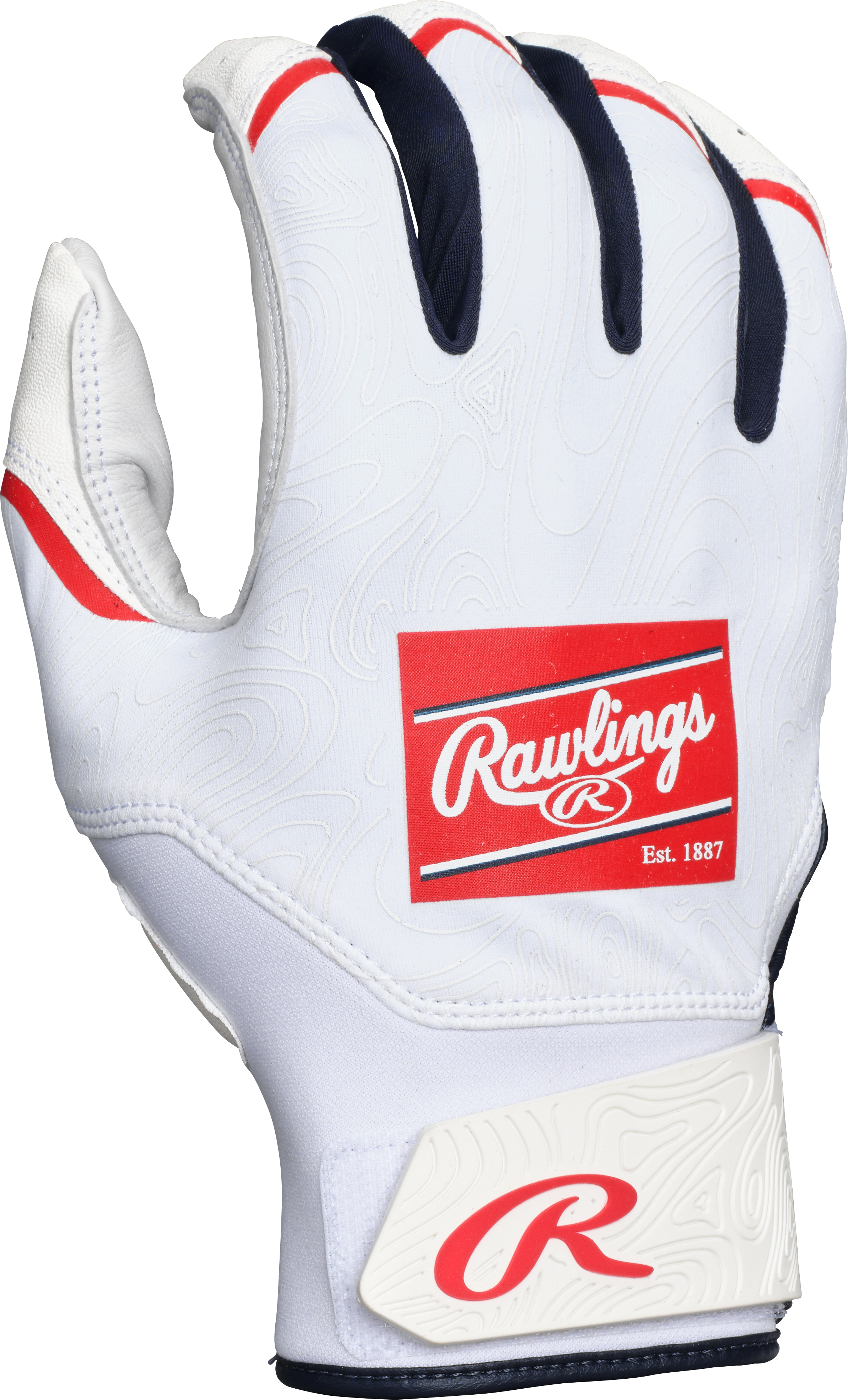 Rawlings Adult Clout  Batting Gloves - Small - Usa