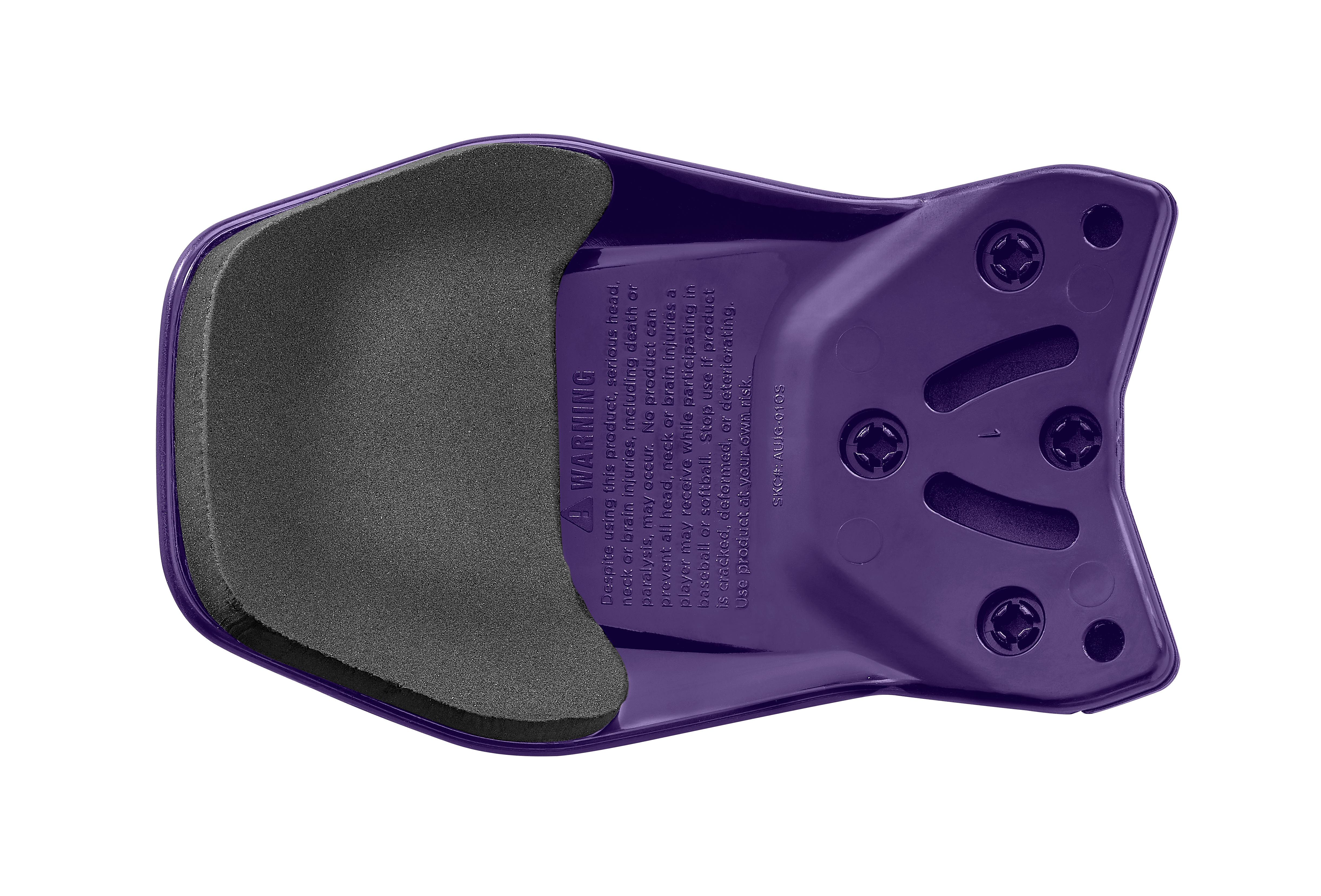 Easton Multi-Adjust Matte Jaw Guard - Purple