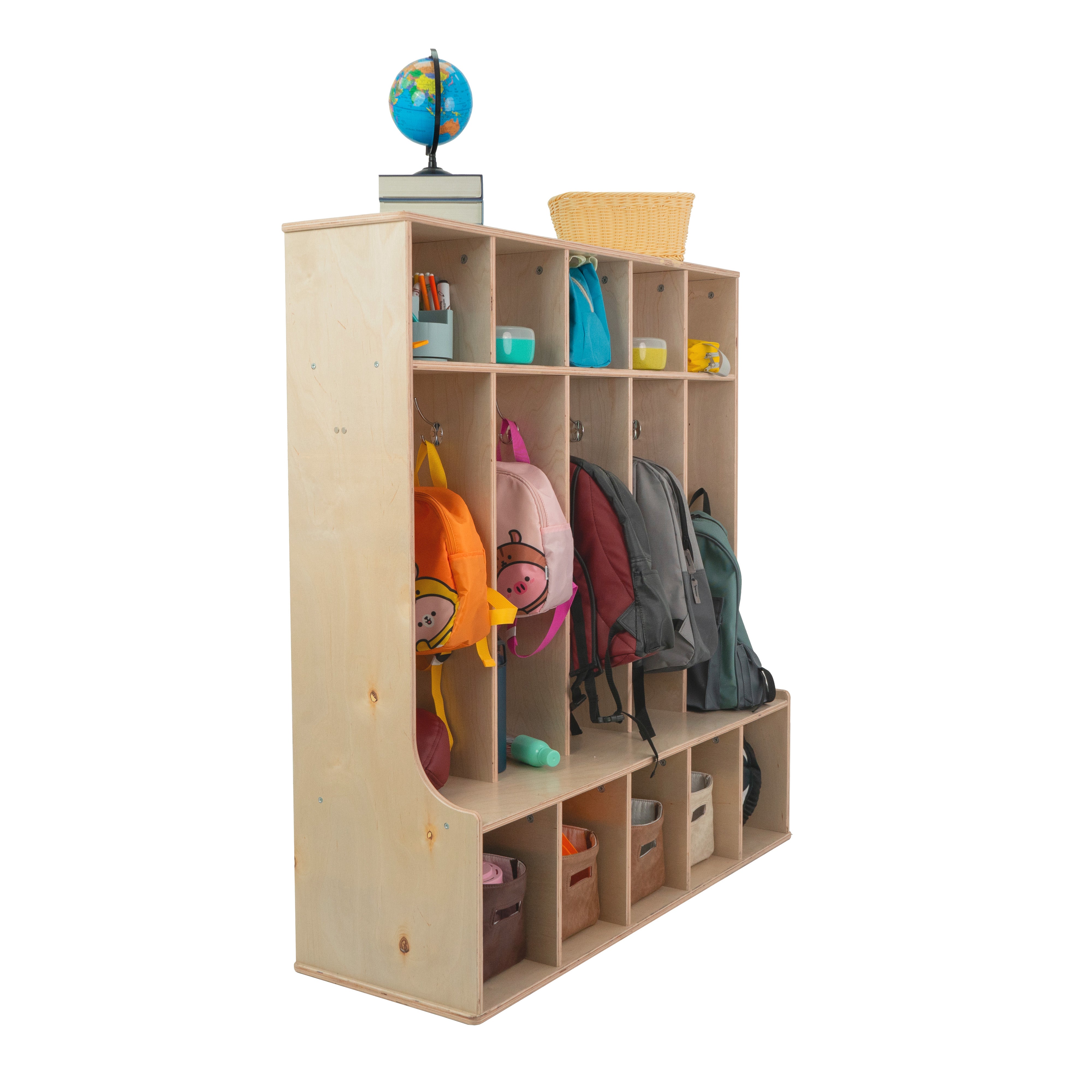 Birch 5-Section Locker