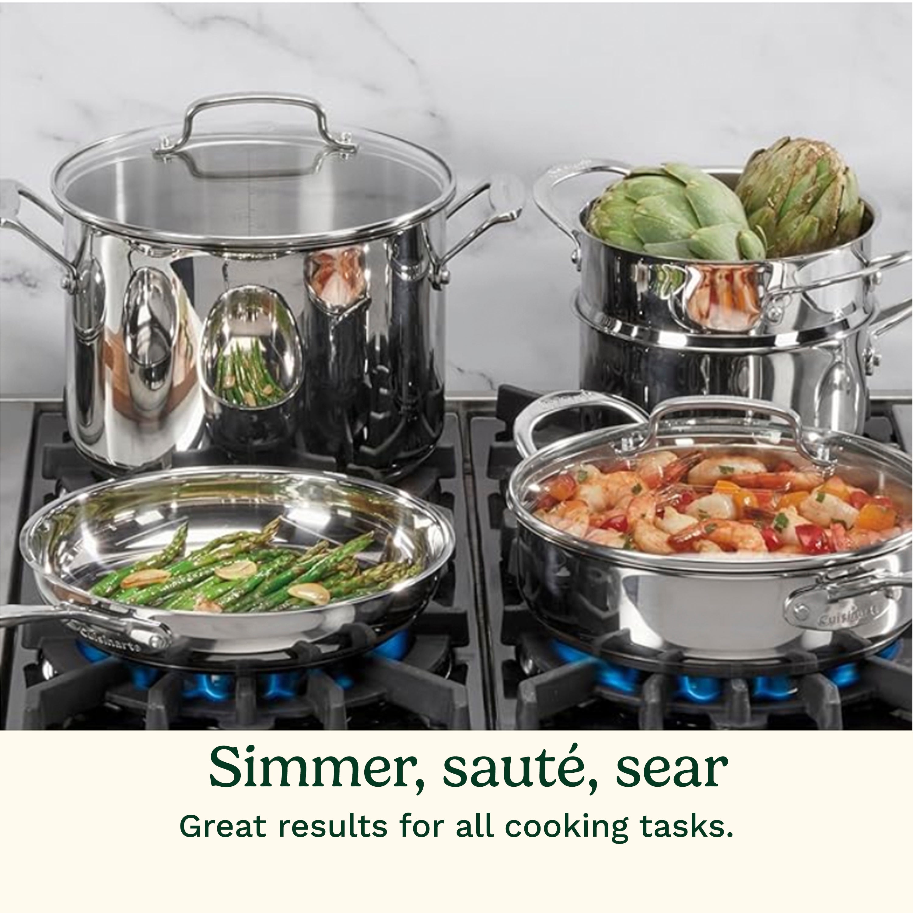 Chef's Classic™ Stainless 11 Piece Set
