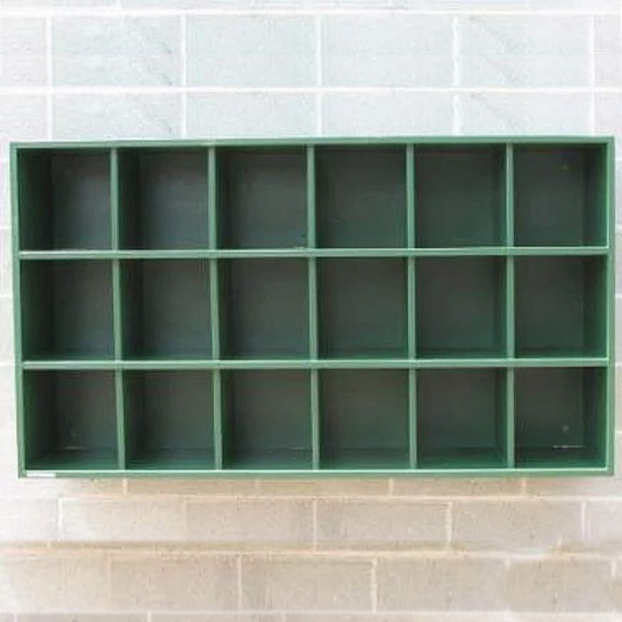 Helmet Rack - 18 Helmet Capacity (3 Rows of 6)