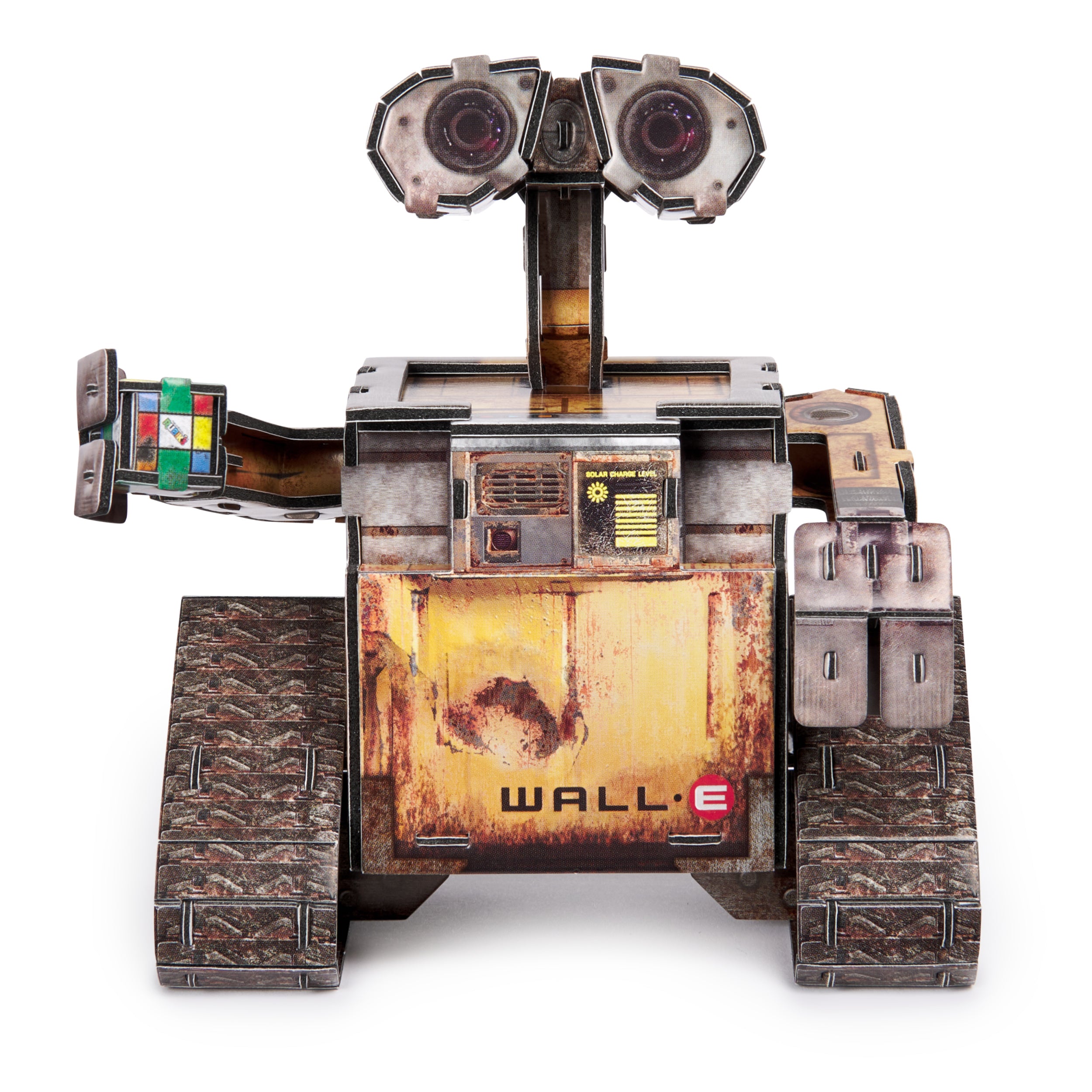 4D Build, Disney Pixar Wall-E 3D Puzzle Model Kit with Stand 60 Pcs | Disney Toys Desk Decor | Building Toys | 3D Puzzles for Adults & Teens 12+