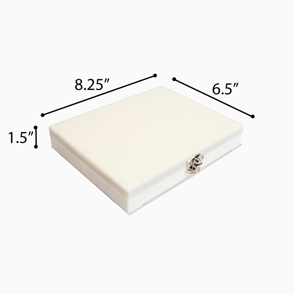 Microscope Storage Box with Index and Cork Liner for 100 Slides