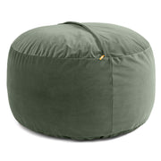 Jaxx 4 Foot Saxx - Large Round Bean Bag Chair for Adults - Lush Velvet Green