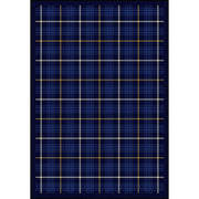 Bit O' Scotch 3'10" x 5'4" area rug in color Seaside Blue