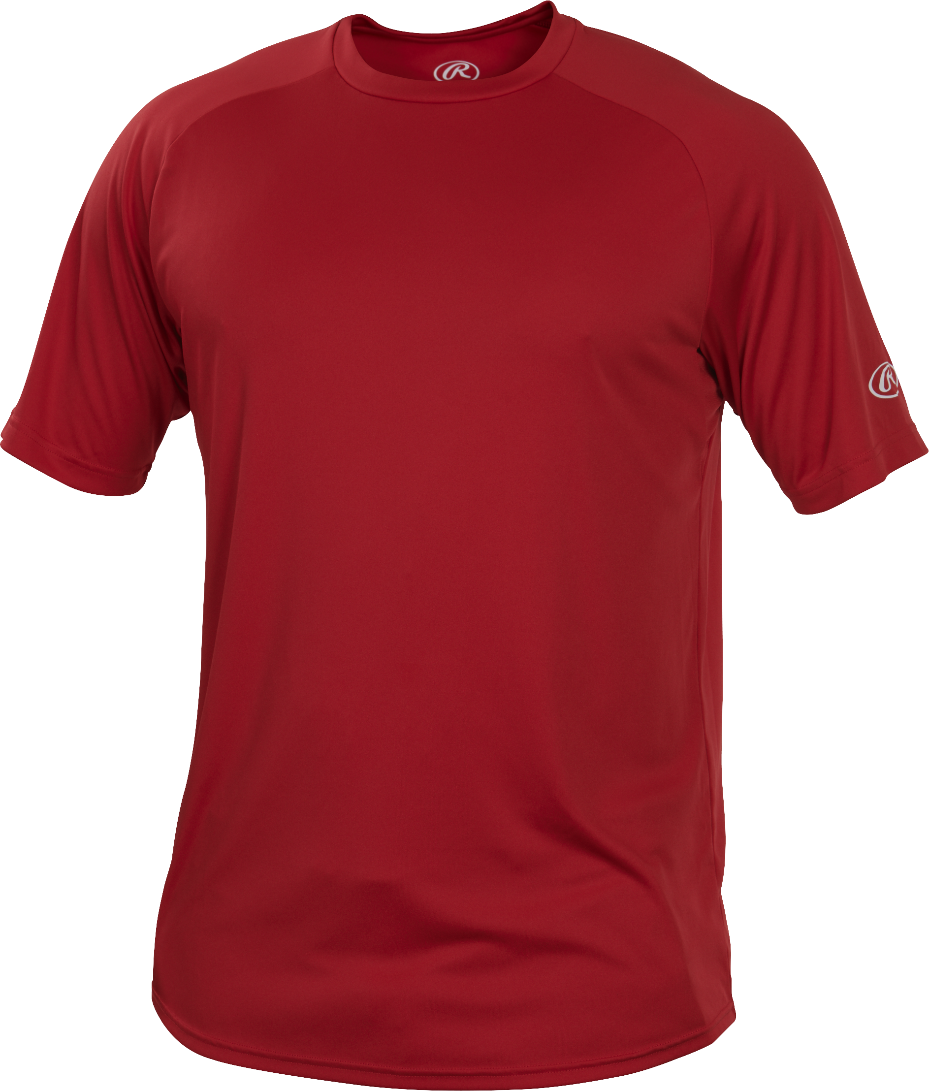 Rawlings Adult Crew Neck Short Sleeve Jersey - Small - Scarlet