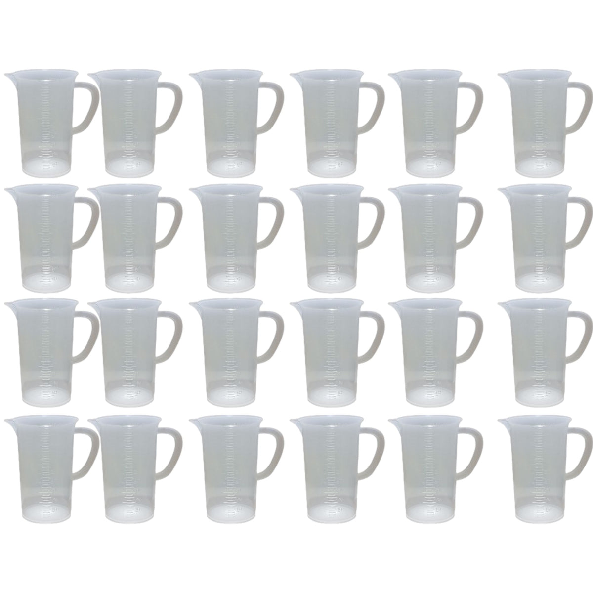 Beaker, Jug, Polypropylene, 1000ml, Case of 24