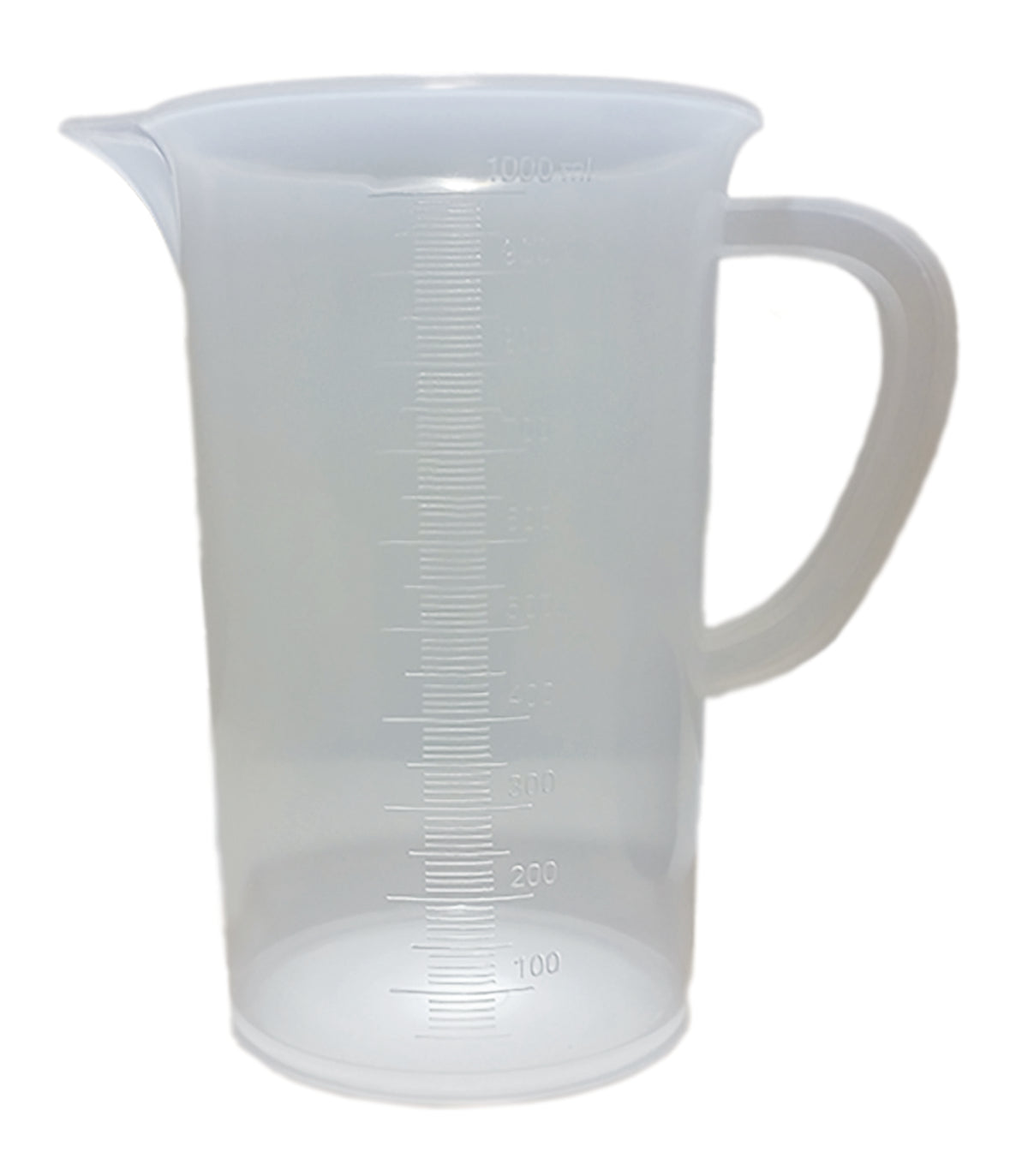 Beaker, Jug, Polypropylene, 1000ml, Case of 24