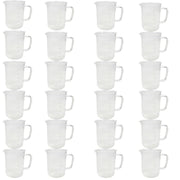 Beaker, Mug, Borosilicate Glass, 1000ml, with Handle and Pour Spout, Case of 24