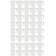 Beaker, Mug, Borosilicate Glass, 250ml, with Handle and Pour Spout, Case of 40