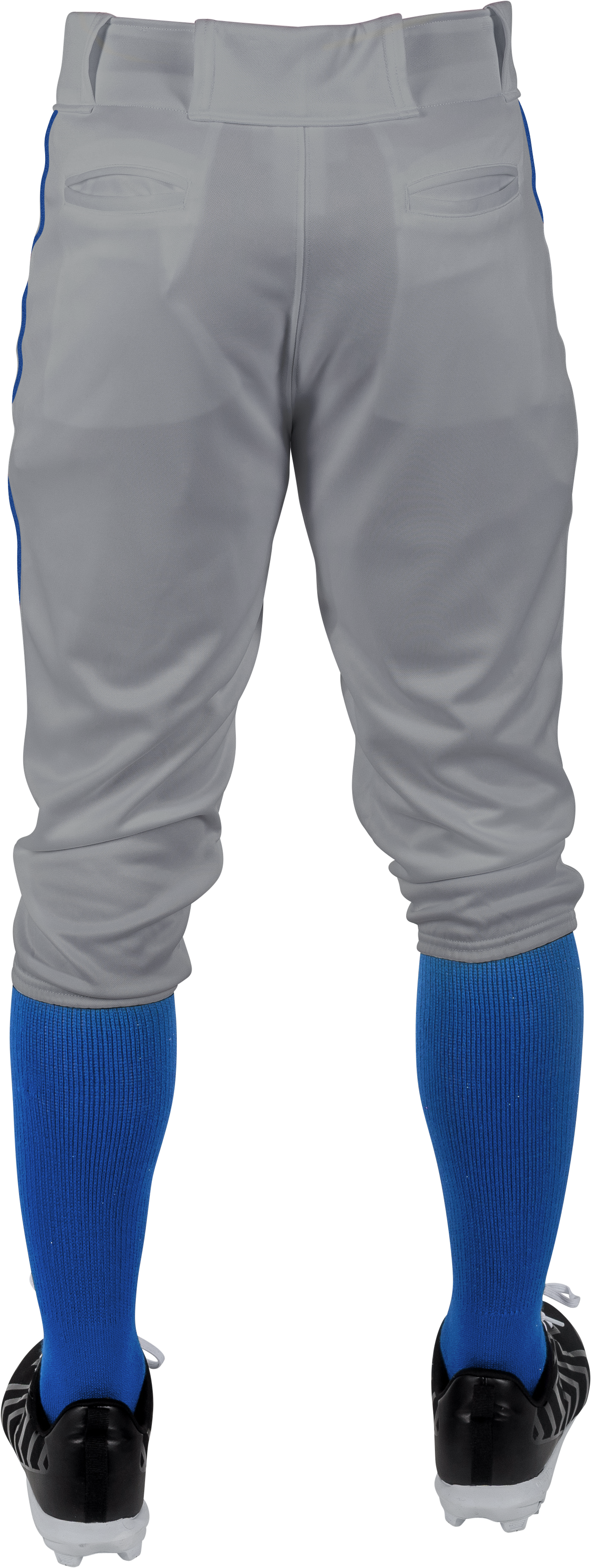 Rawlings Youth Launch Piped Knicker Pant - Small - Blue Gray/Royal