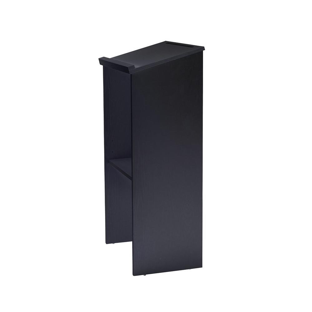 Wood Stand-up Podium Lectern, Black