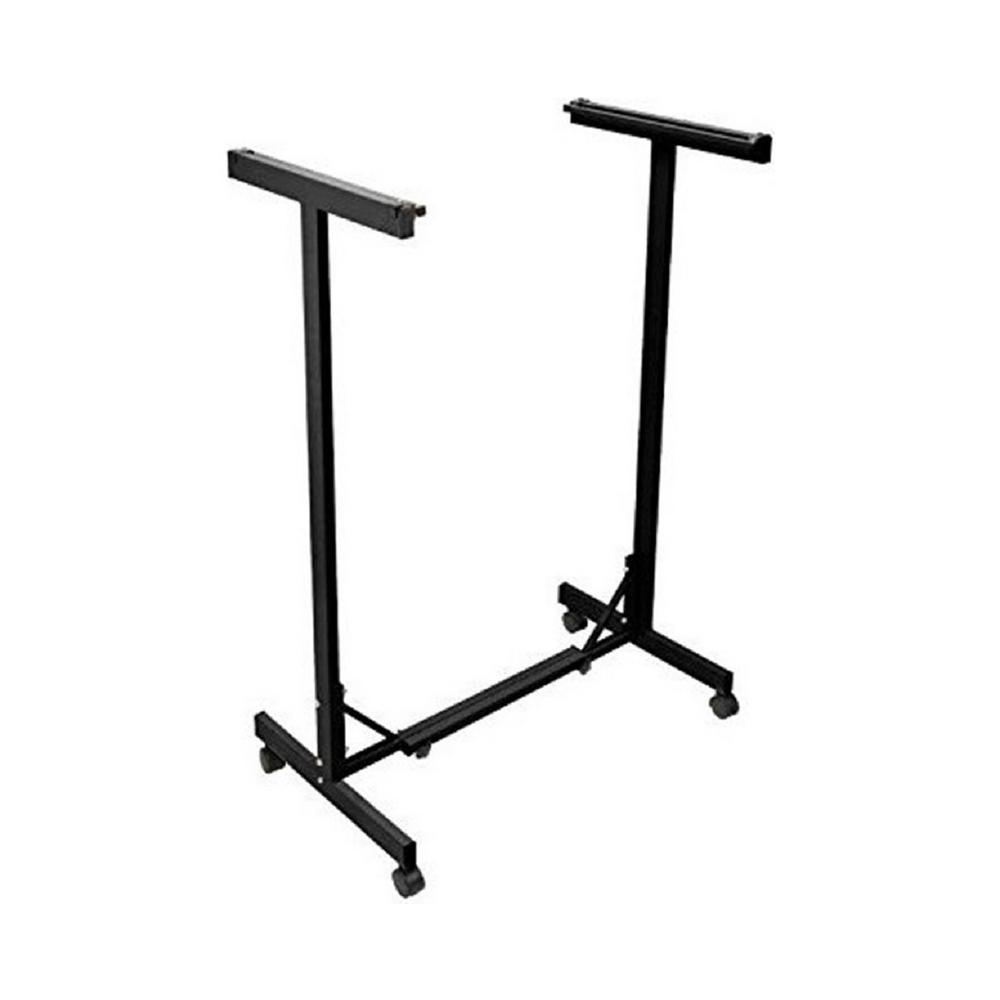 Expandable Blueprint Mobile Plan Center, Black with 12 Clamps