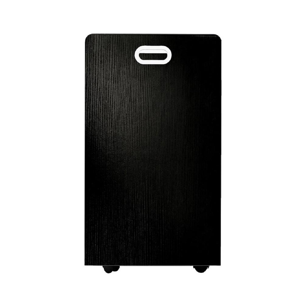 50-Slot Mobile Rolling Wood Blueprint Roll File Large Document Organizer