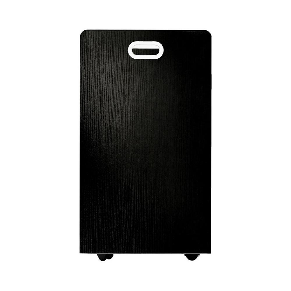 21-Slot Mobile Rolling Wood Blueprint Roll File Large Document Organizer
