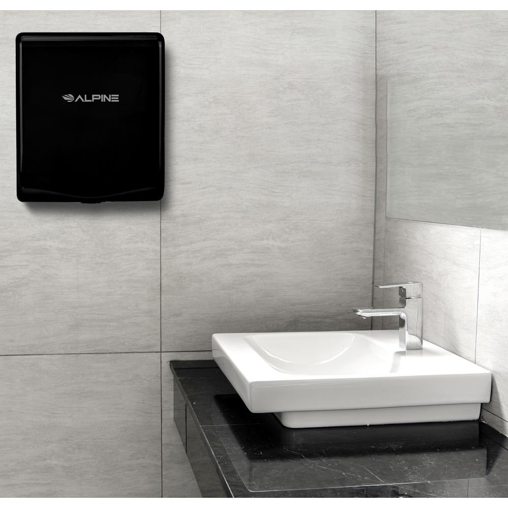 Willow High Speed Commercial Hand Dryer, 120V, Black