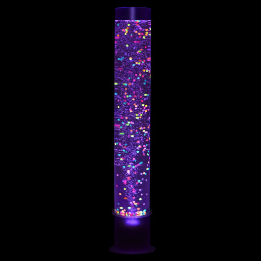 6ft Sensory Bubble Tube Lamp with Water Beads (71" H x 8" W x 8" L)