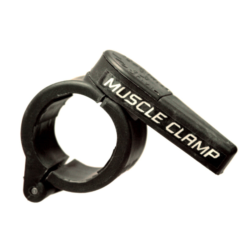 1" Muscle Clamp Collars - Black - Pair